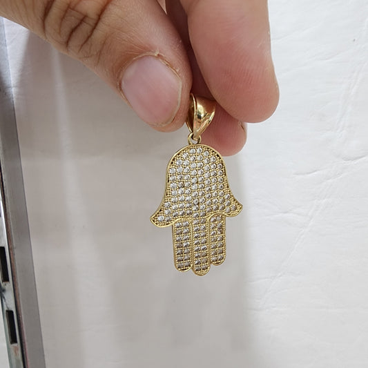 10K Gold Hamza Hand