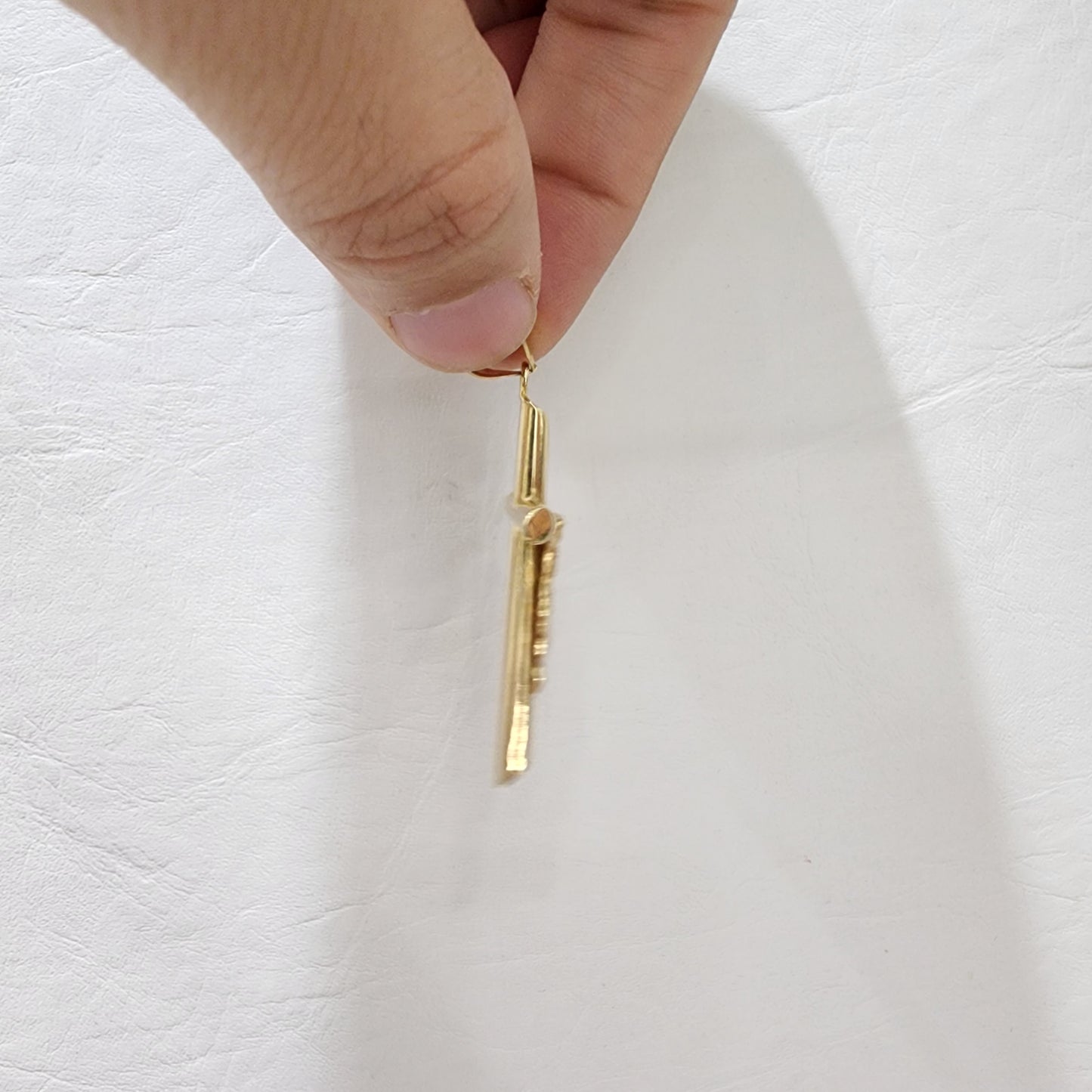 10K Gold Cross Pendant