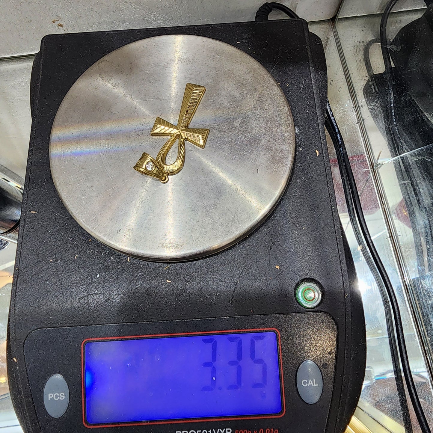 10K Gold Ankh Pendant