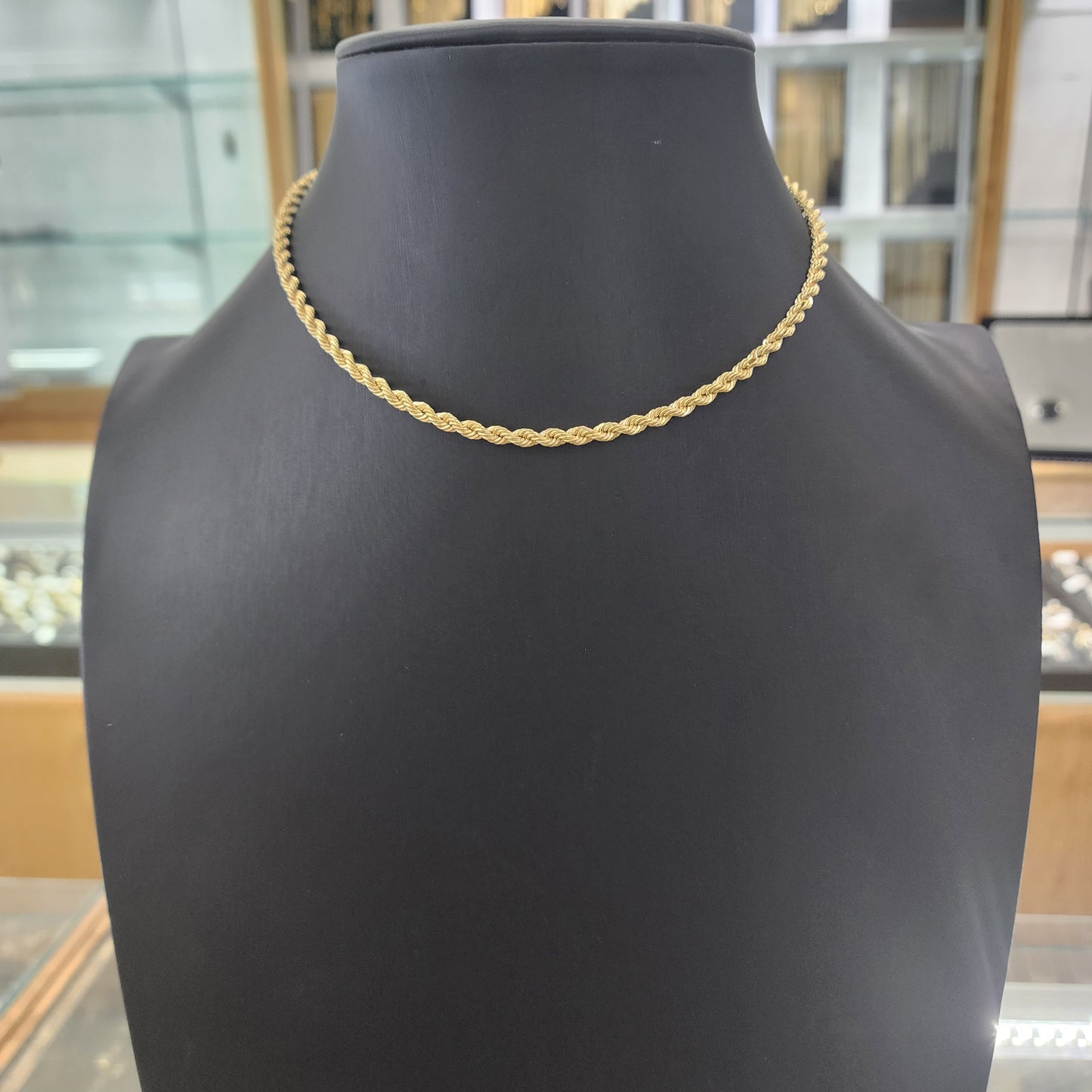 10K Gold 3.83mm Rope Chain