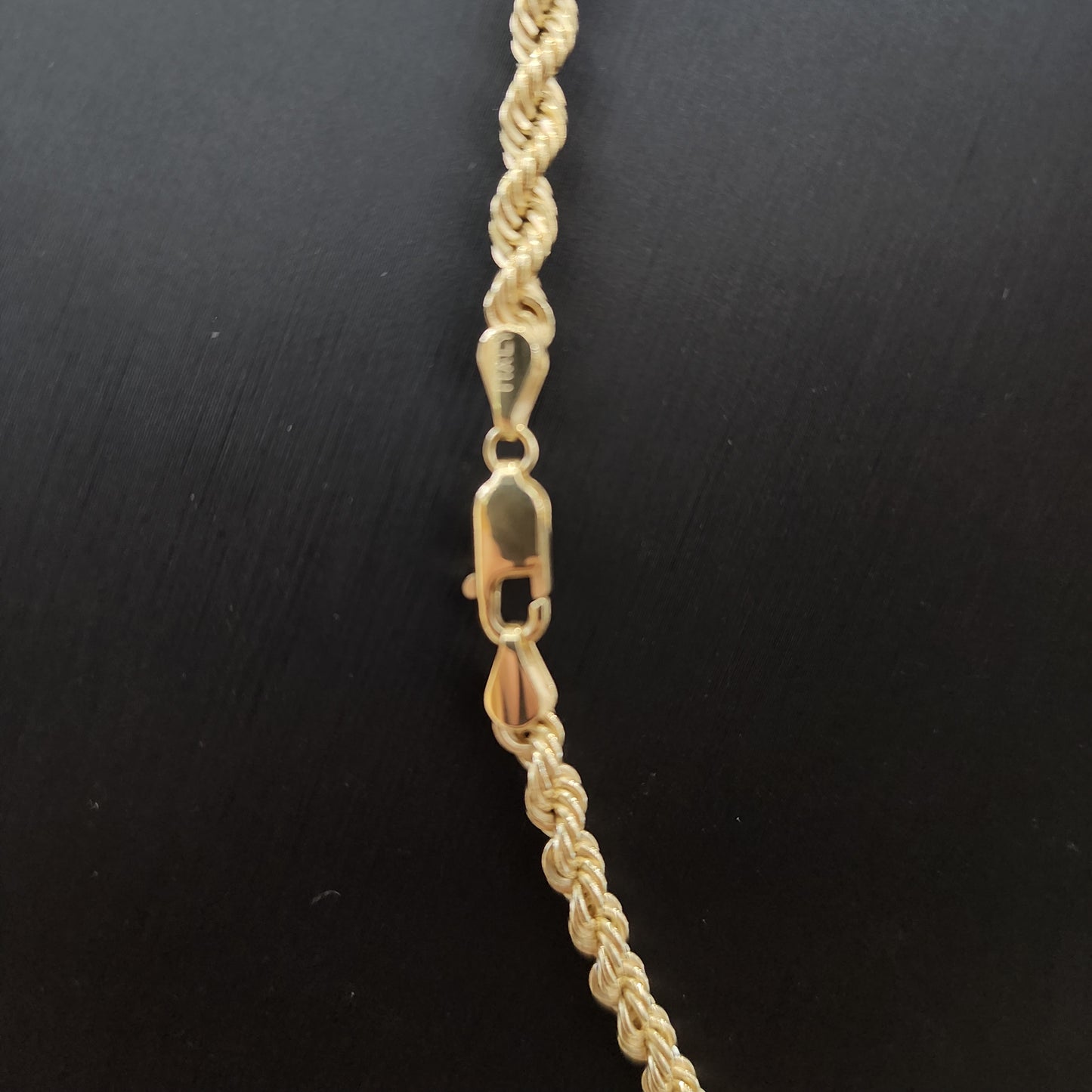 10K Gold 3.83mm Rope Chain