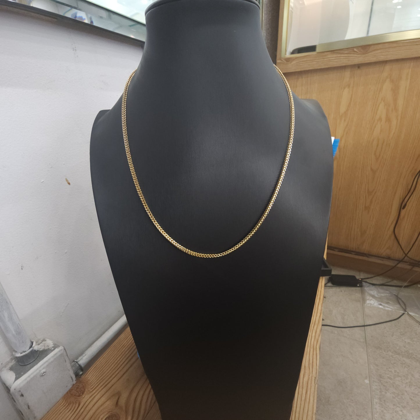 10K Gold 3.1mm Franco Chain