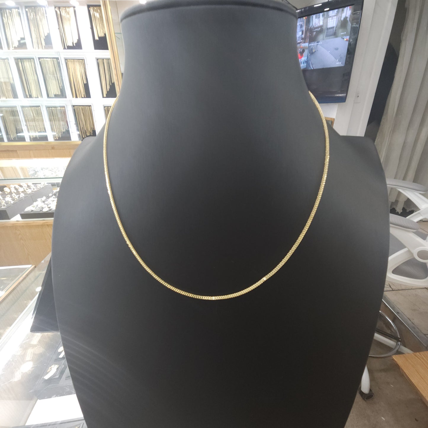 10K Gold 1.75mm Franco Chain