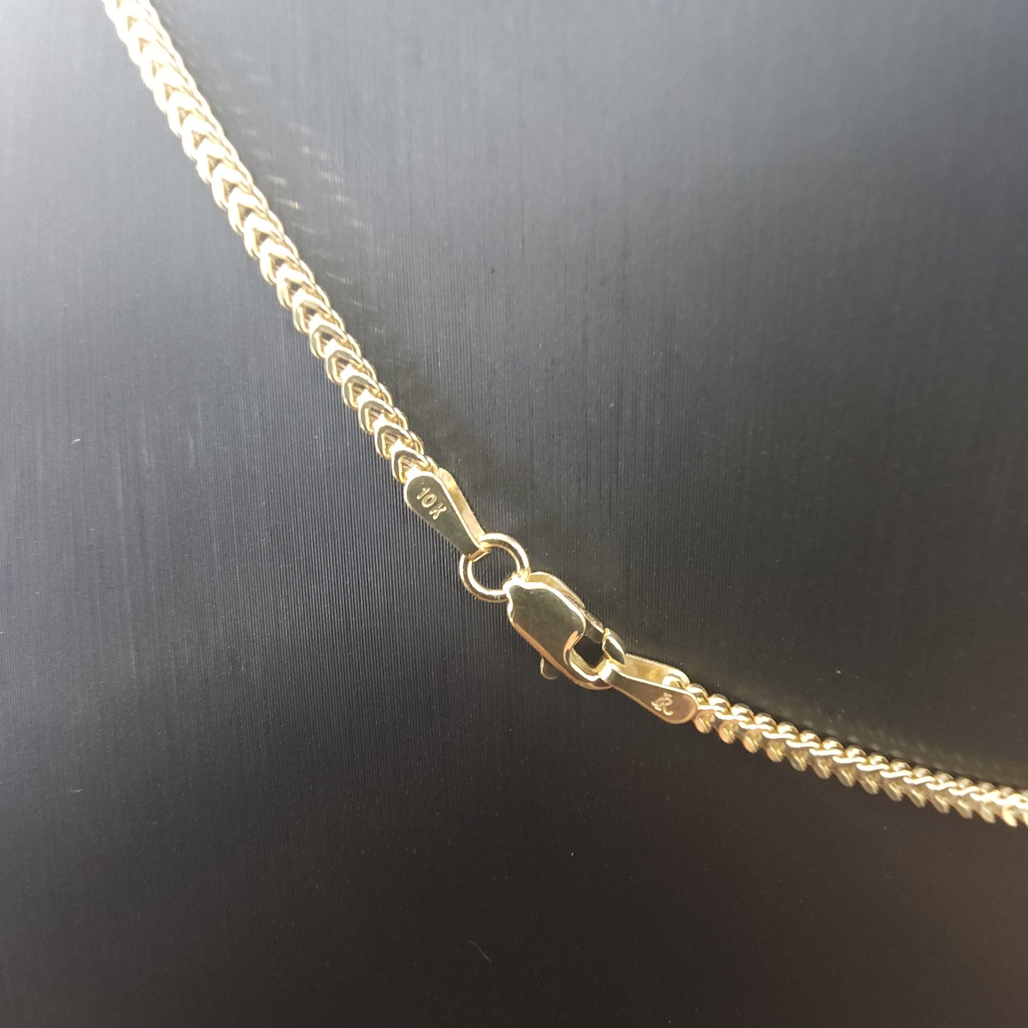 10K Gold 1.75mm Franco Chain