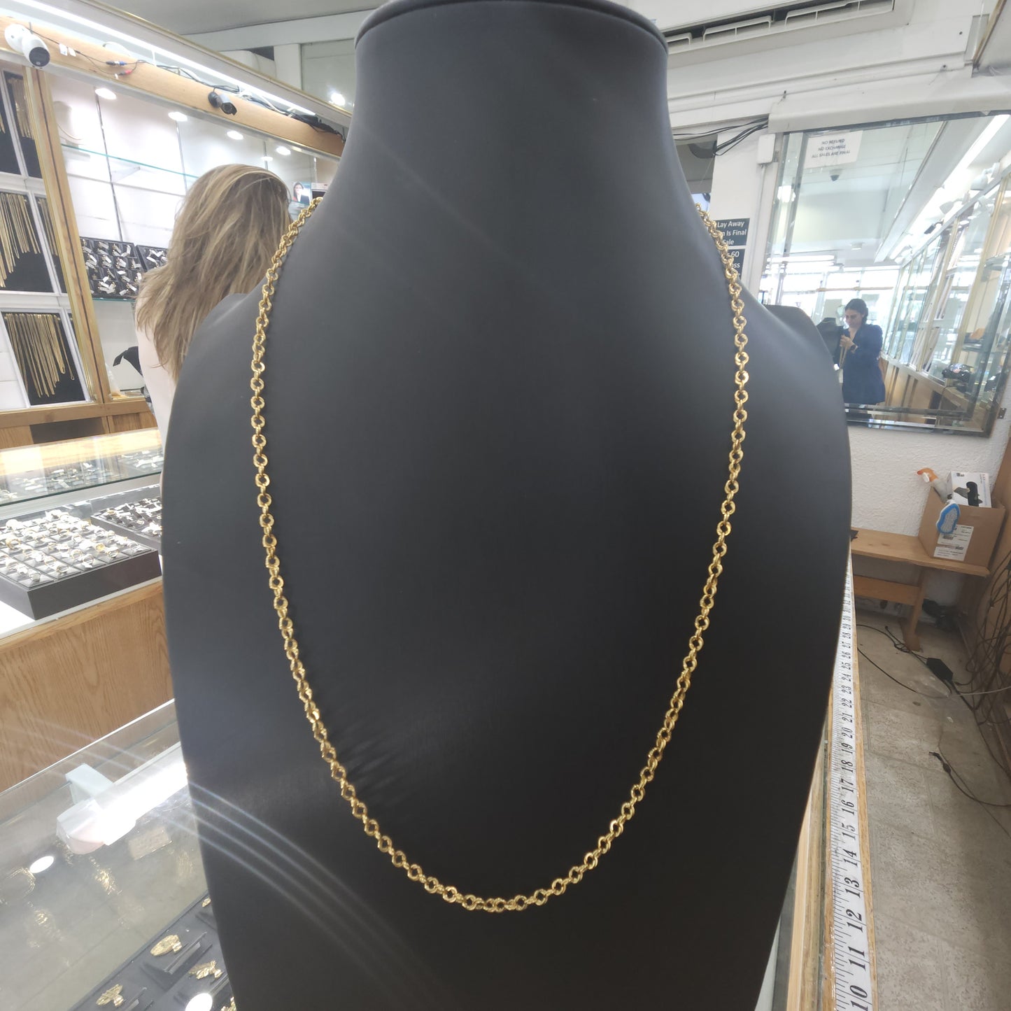 10K Gold 3.88mm Chain
