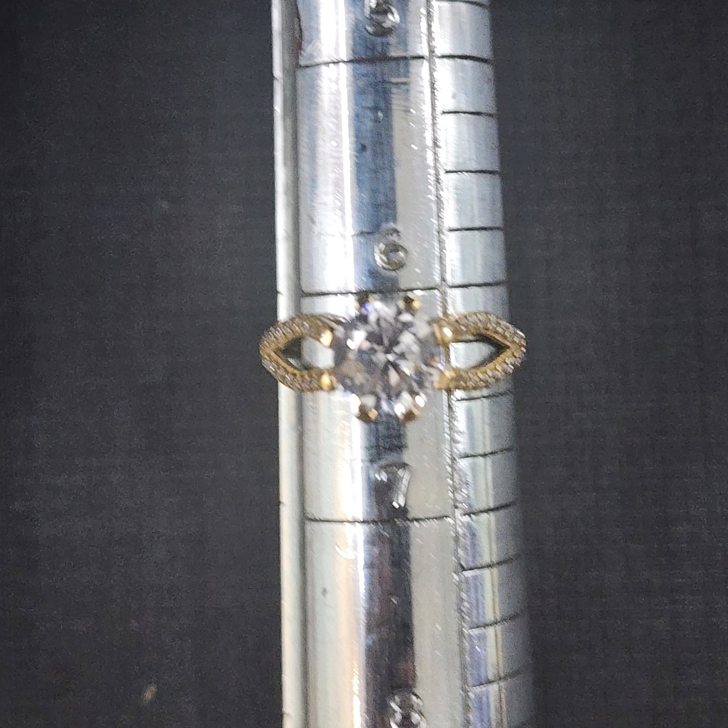 10K Gold CZ Ring