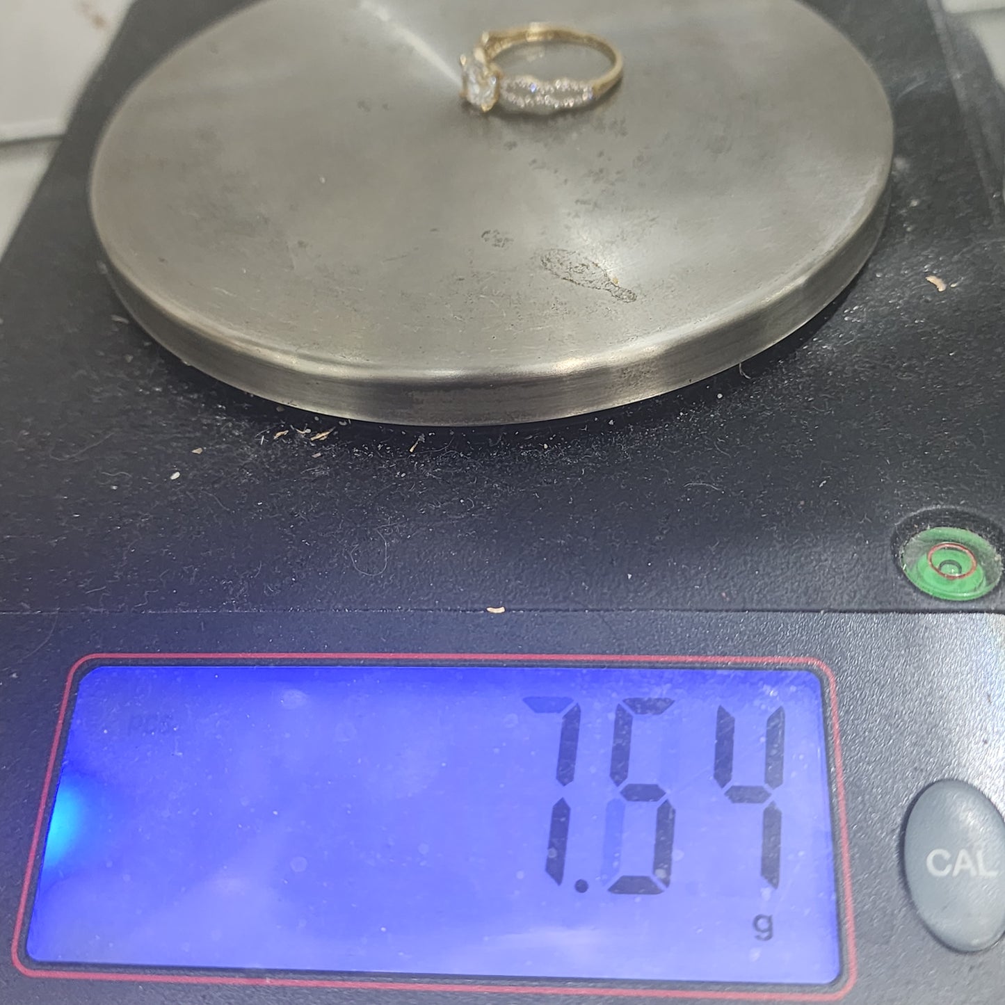 10K Gold CZ Ring