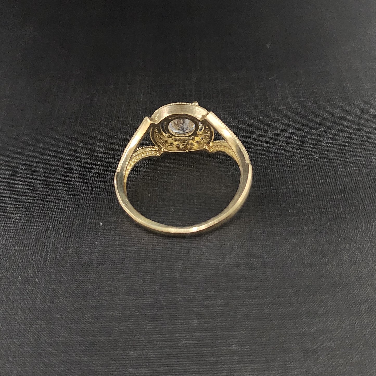 10K Gold CZ Ring