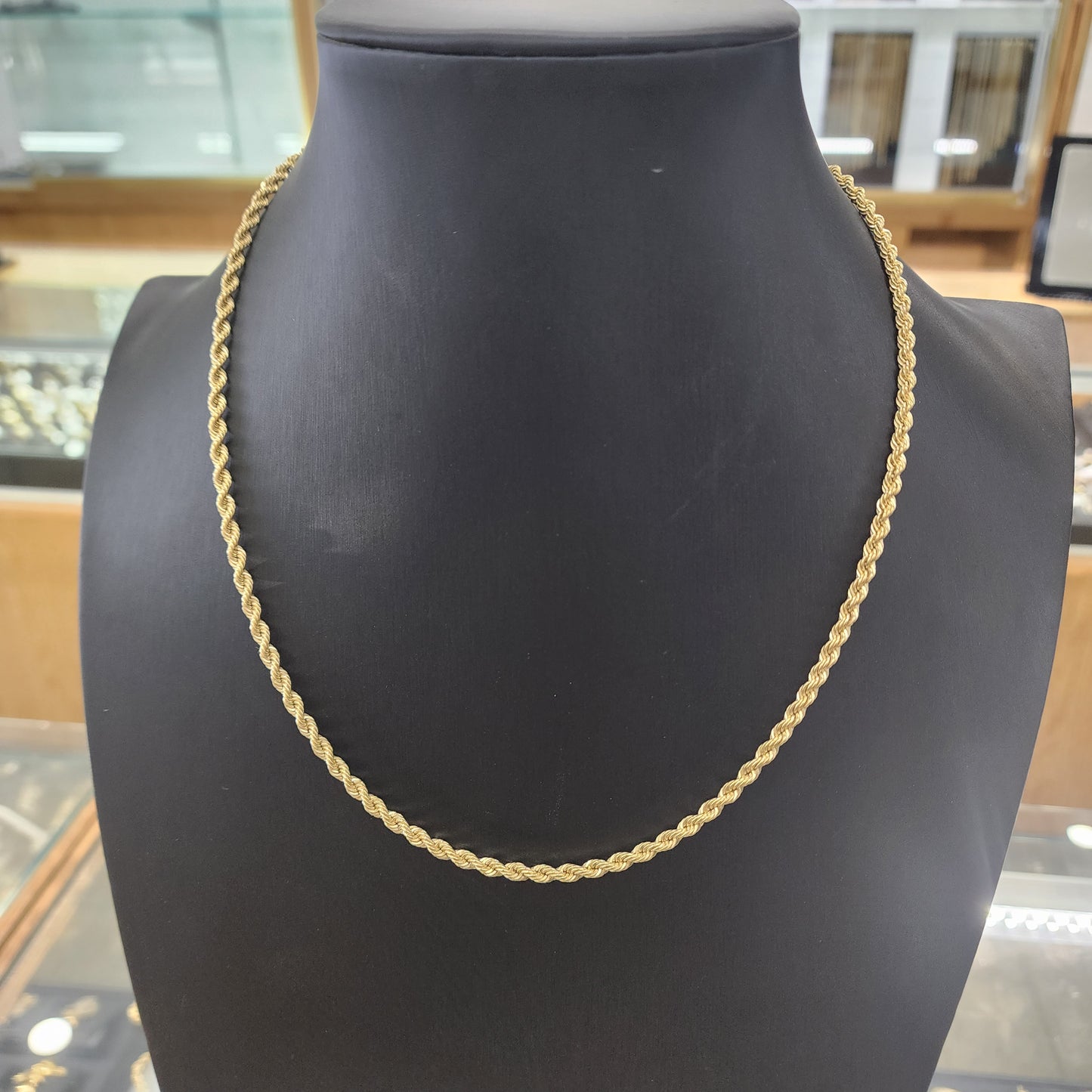 10K Gold 3.83mm Rope Chain